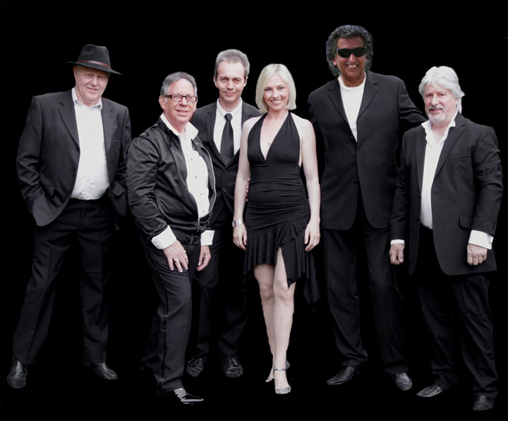 Martin Murray's The Honeycombs, 2010-2012 line up with Martin, James Green, Lee Howard, Chris Randall, Olli Tooley, (website author) and Sacha Florey.